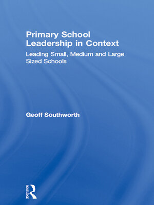 cover image of Primary School Leadership in Context